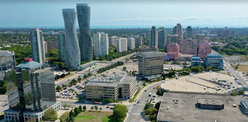 Mississauga modern skyline